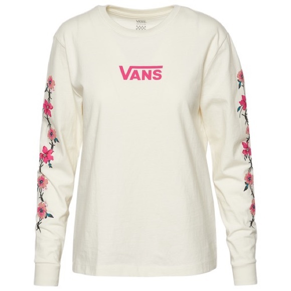 nwt VANS BARBEESHA l/s tee . size XS - Picture 1 of 2